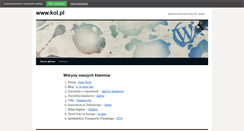 Desktop Screenshot of kol.pl